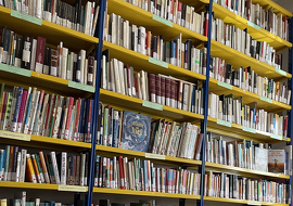 Interno biblioteca di San Godenzo